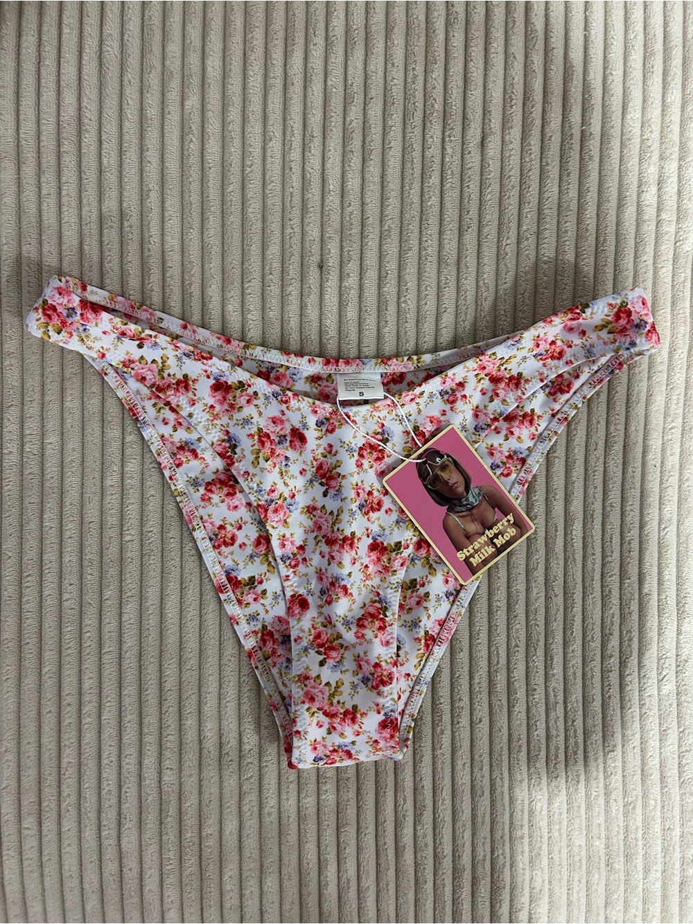 NWT Strawberry Milk Mob - Bikini Bottom